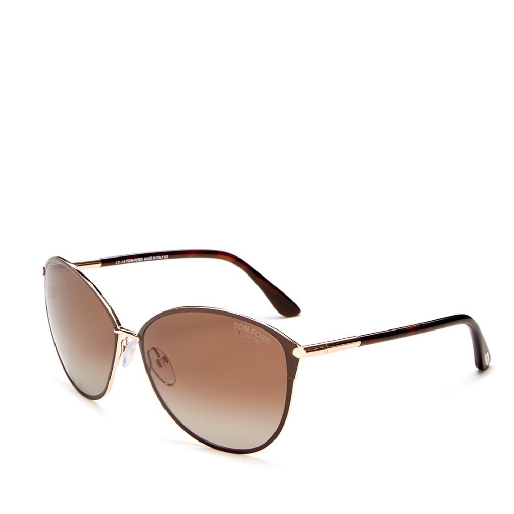 Tom Ford Penelope Sunglasses in Luxe Brown - trending color! 🤎🐻🤎 - Picture 2 of 15